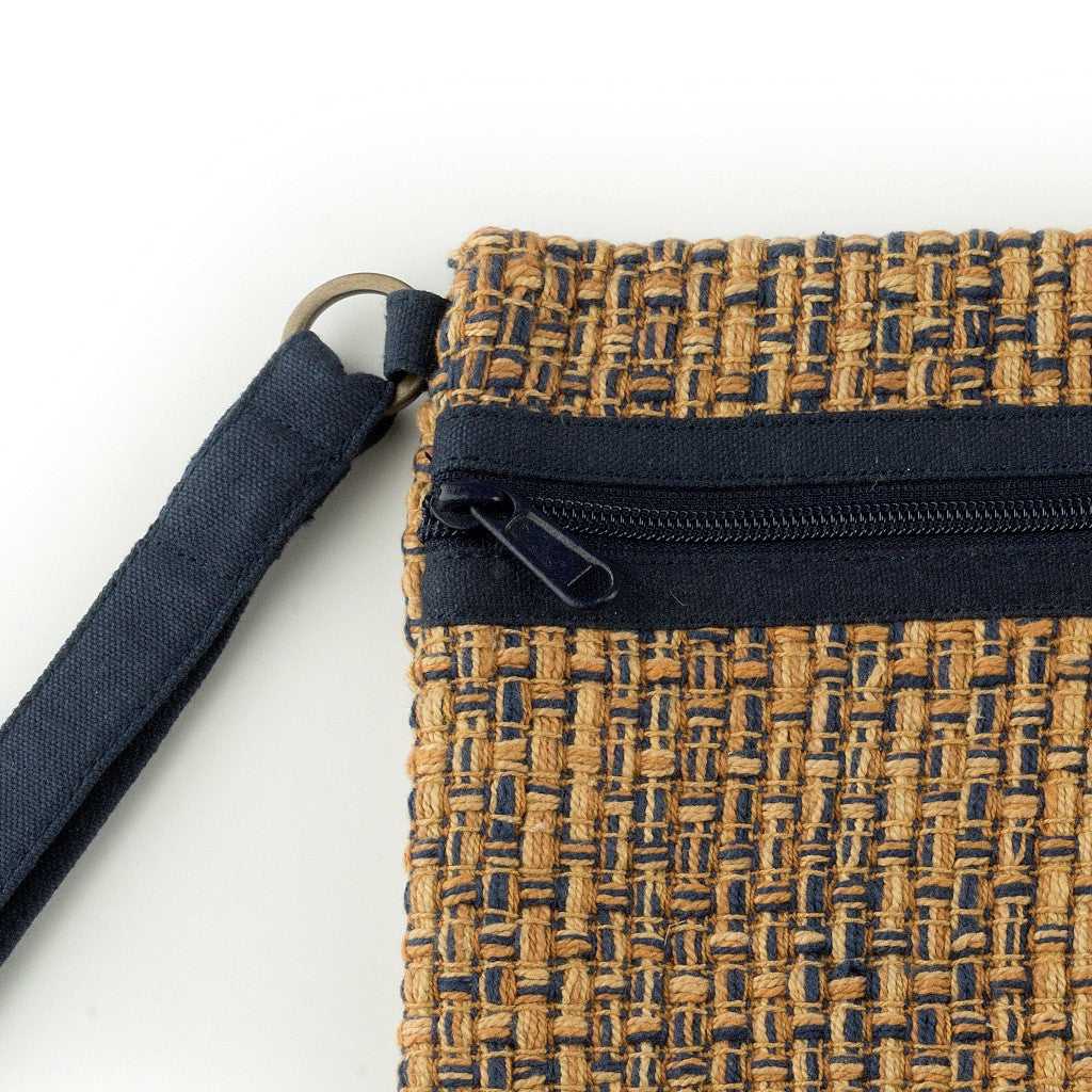 Carry Me Accessories Pouch - Brown Blue-1