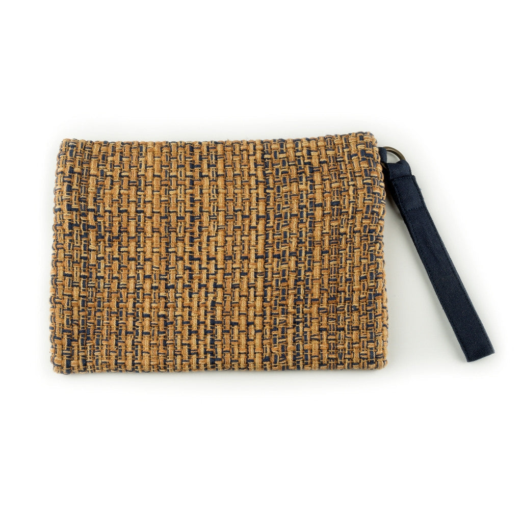 Carry Me Accessories Pouch - Brown Blue-3