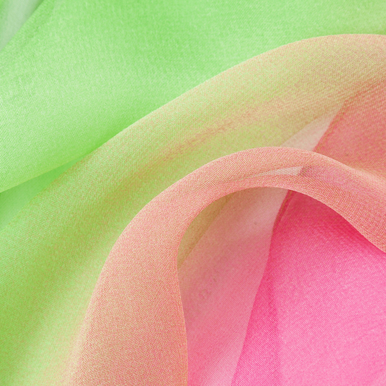 Apple Pink - Multi Chiffon-3