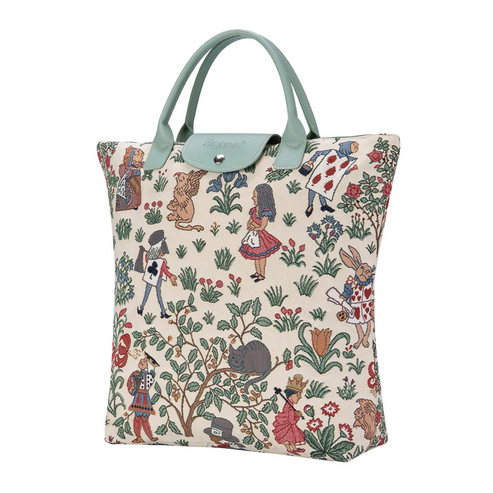Alice in Wonderland - Foldaway Bag-1