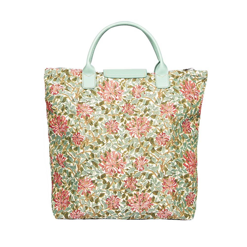 May Morris Honeysuckle - Foldaway Bag-2