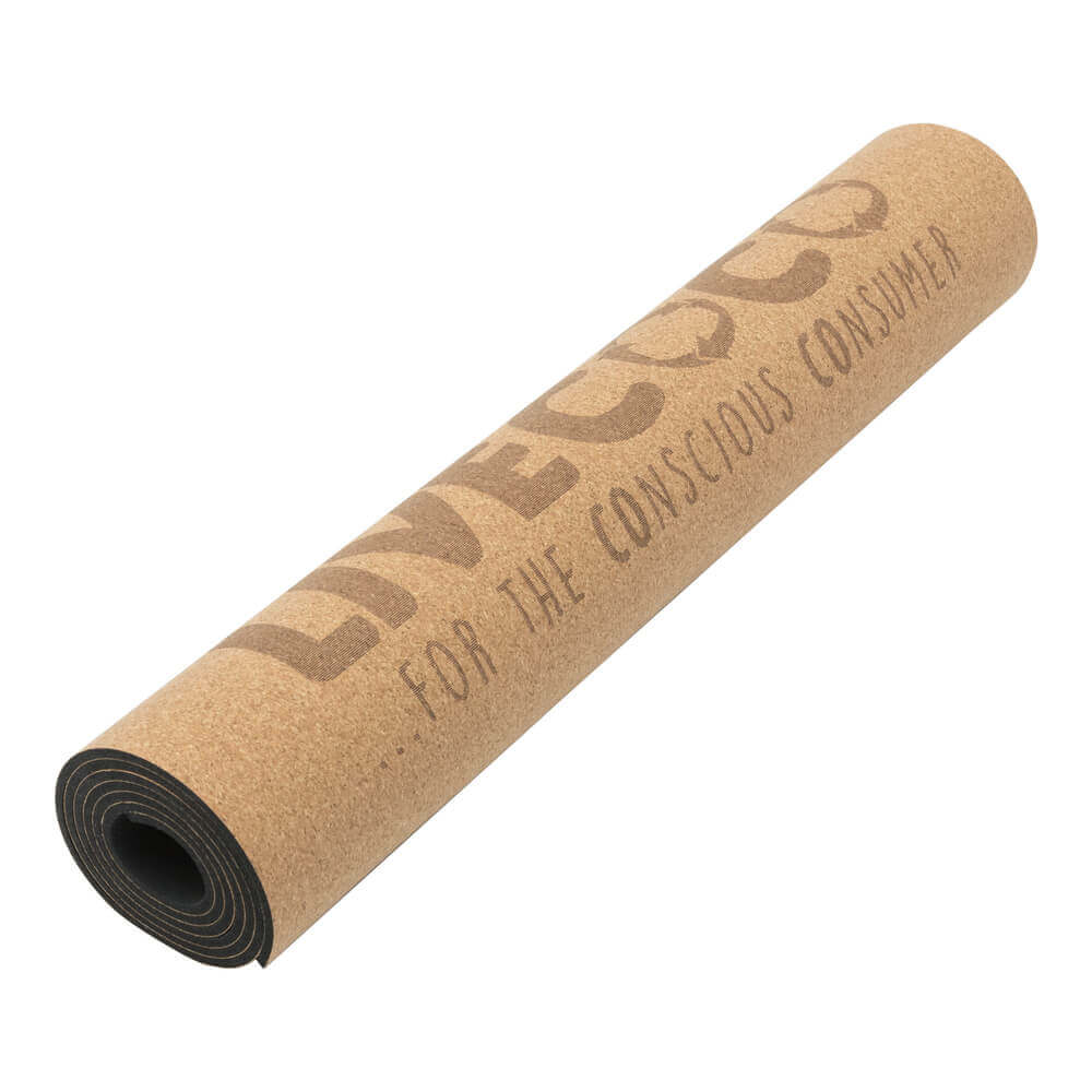 Cork Yoga Mat & Canvas Bag-5