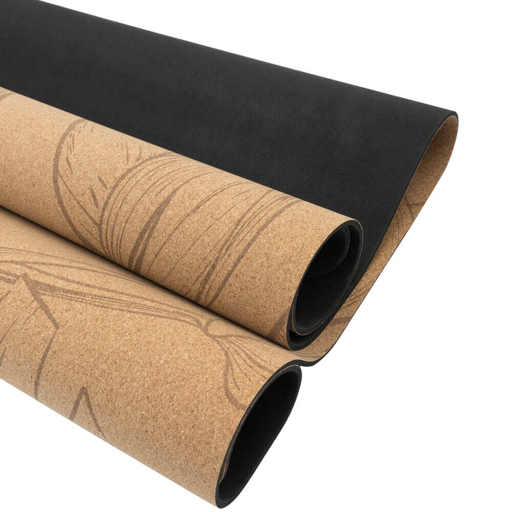 Cork Yoga Mat & Canvas Bag-4