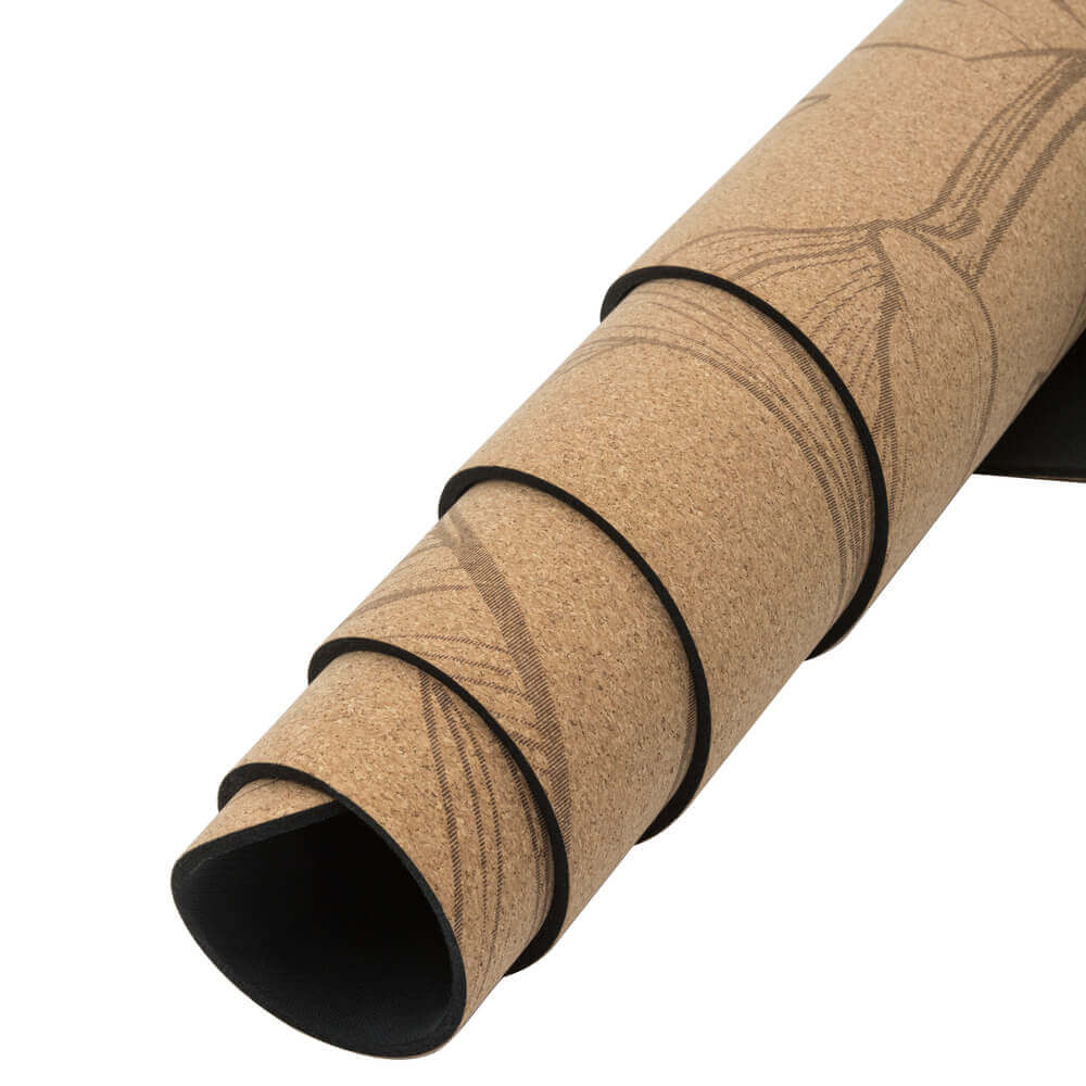 Cork Yoga Mat & Canvas Bag-7