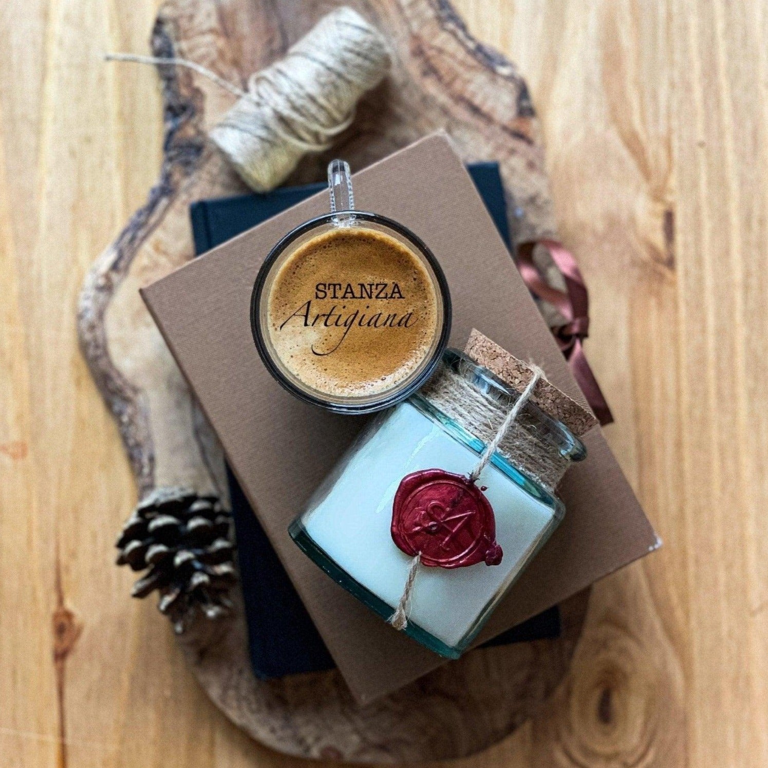 Sustainable Soy Pot Candle - No. 3 Peony and Oud by STANZA Artigiana-3