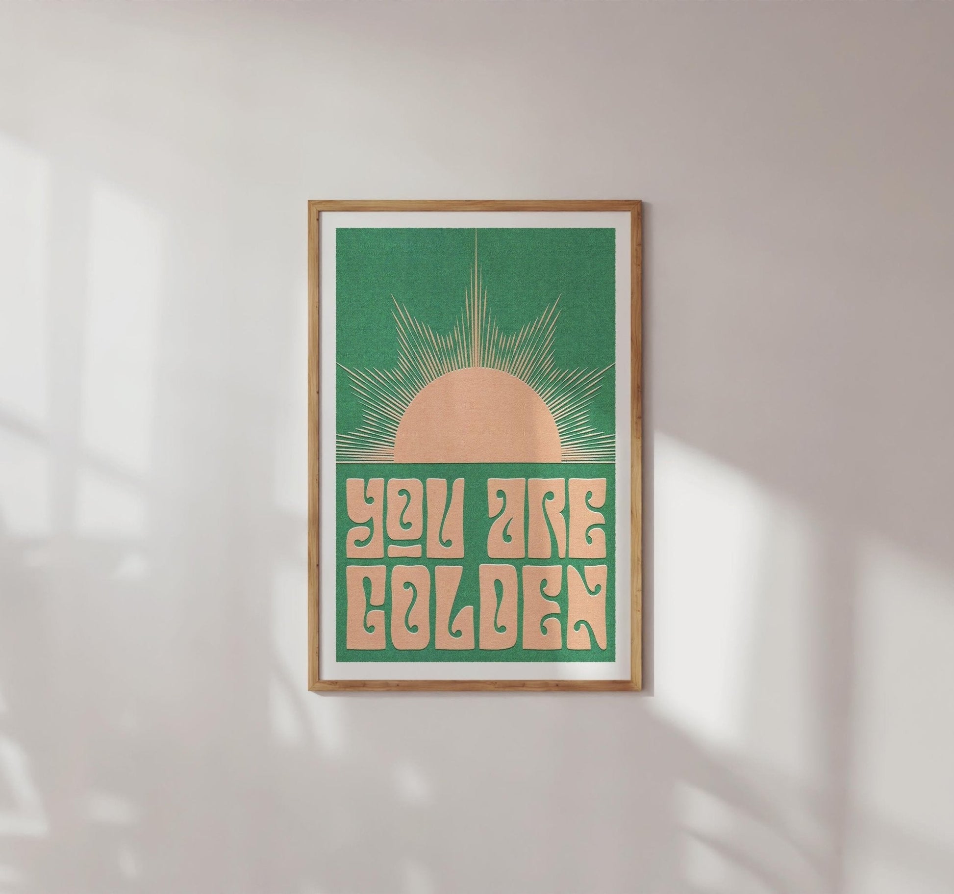 'You Are Golden' Art Print-0